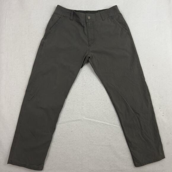 Kuhl Mens Pants Slax Klassik Fit Enduro Fabric Gray Moisture Wicking Size 36x30